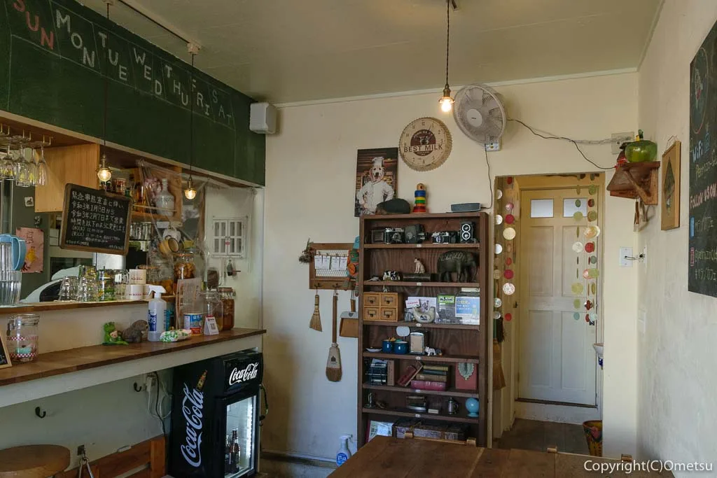 ペラゾカフェの店内